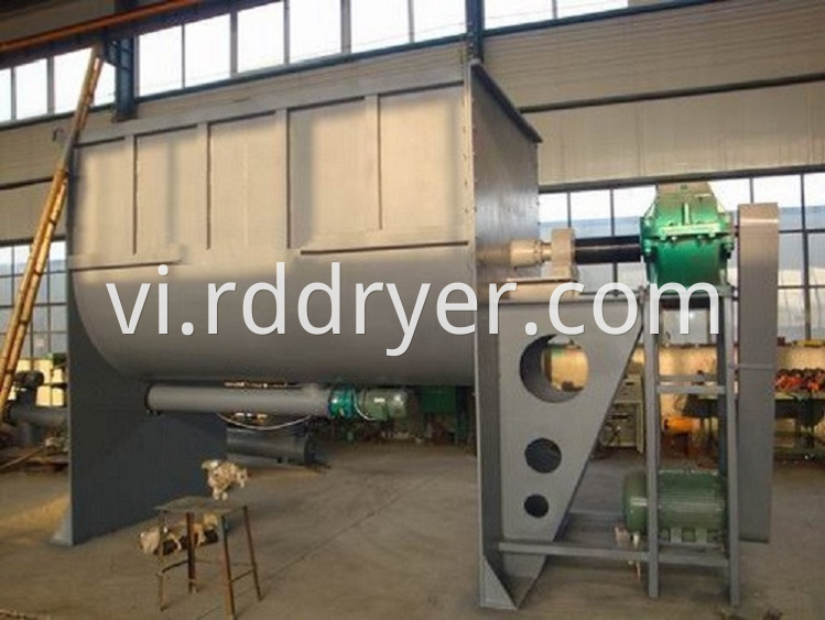 WLDH Model Ribbon Mixer Compost Mixer Machine Ribbon Mixer